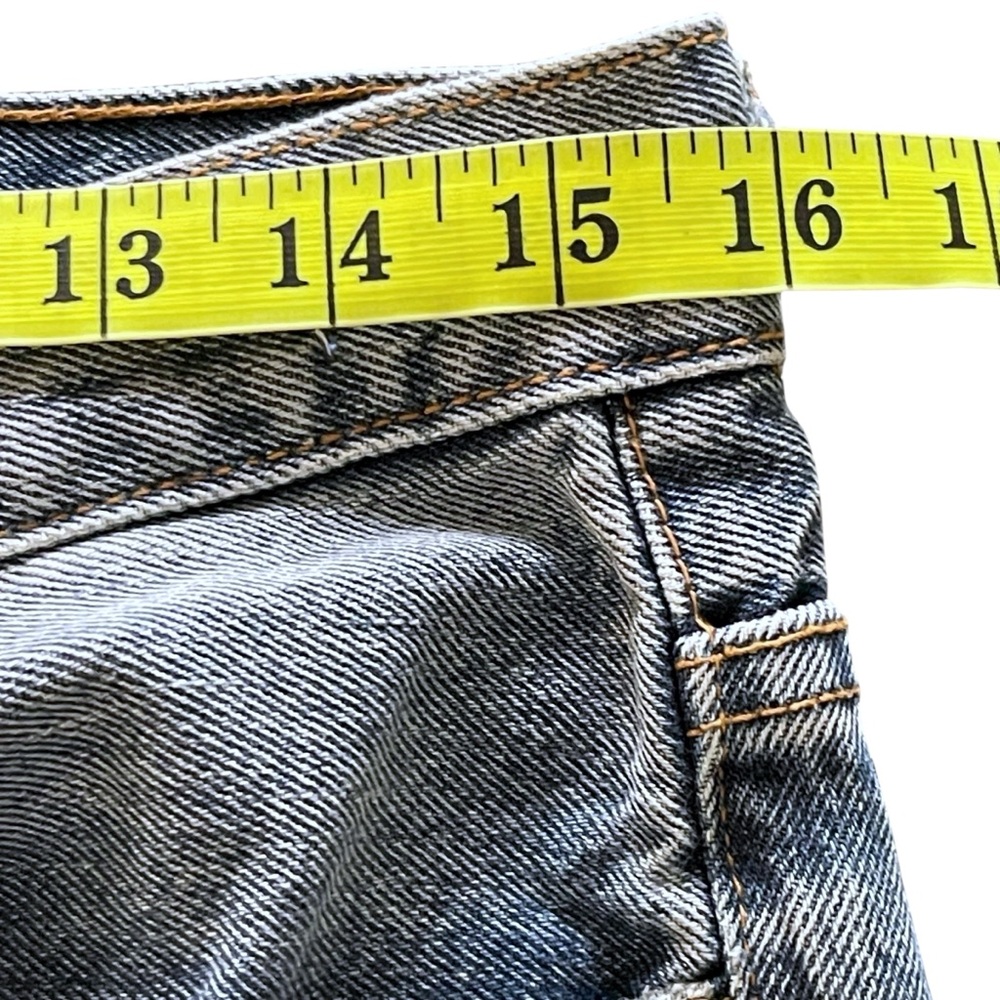 The GREAT. Faded Blue The Kick Bell Jeans Flare Denim Jeans (28x28) - Picture 9 of 15